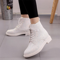 Beautiful color sequins boots - Thumbnail 2