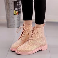 Beautiful color sequins boots - Thumbnail 4