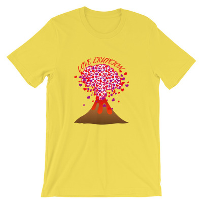 Love eruption short-sleeve unisex t-shirt