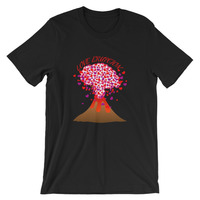 Love eruption Short-Sleeve Unisex T-Shirt - Thumbnail 2