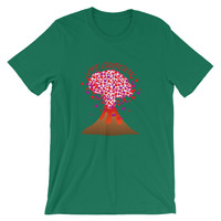Love eruption Short-Sleeve Unisex T-Shirt - Thumbnail 4