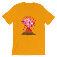 Love eruption Short-Sleeve Unisex T-Shirt - Thumbnail 6