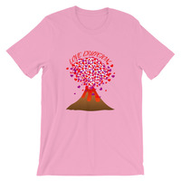 Love eruption Short-Sleeve Unisex T-Shirt - Thumbnail 8