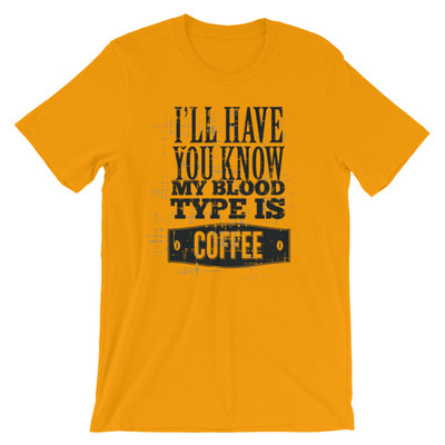 Caffeine awakening 2 short-sleeve unisex t-shirt