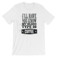 Caffeine awakening 2 Short-Sleeve Unisex T-Shirt - Thumbnail 1