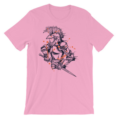 Punk knight short-sleeve unisex t-shirt