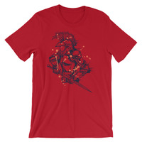 Punk knight Short-Sleeve Unisex T-Shirt - Thumbnail 8