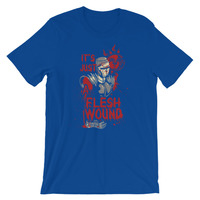 Knight tough Short-Sleeve Unisex T-Shirt - Thumbnail 4