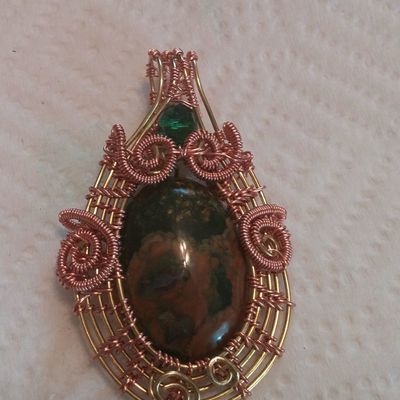 Green and rustic jade