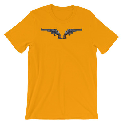 Check out these guns short-sleeve unisex t-shirt