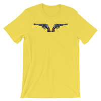 Check out these guns Short-Sleeve Unisex T-Shirt - Thumbnail 6