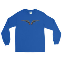 Check out these guns Long Sleeve T-Shirt - Thumbnail 5