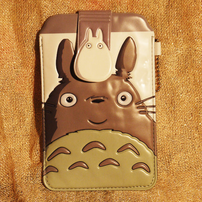 Totoro leather pouch 