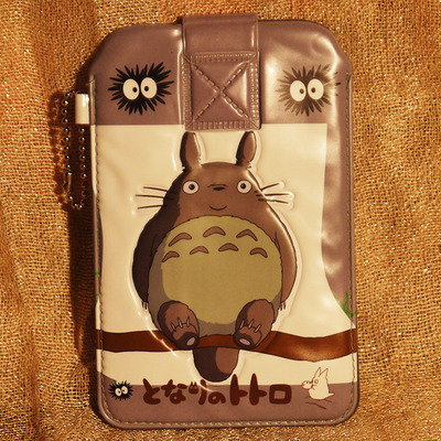 Totoro leather pouch 