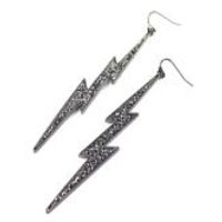 Thunderbolt Earrings (4") - Thumbnail 3