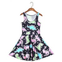Unicorn Little dinosaurs dress - Thumbnail 3