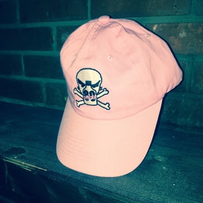 Pink logo dad hat