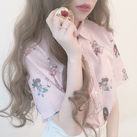 Magical Girls Printed Blouse - Thumbnail 2