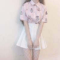 Magical Girls Printed Blouse - Thumbnail 3