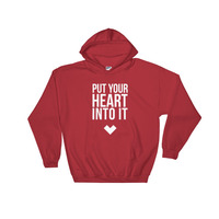 LBW Put Your Heart Into It - Hooded Sweatshirt - Thumbnail 2