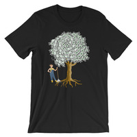 Rake it up Short-Sleeve Unisex T-Shirt - Thumbnail 2