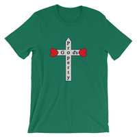 God property design Short-Sleeve Unisex T-Shirt - Thumbnail 3