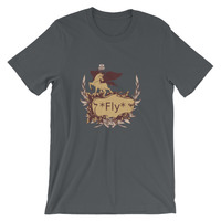Pegasus design Short-Sleeve Unisex T-Shirt - Thumbnail 3