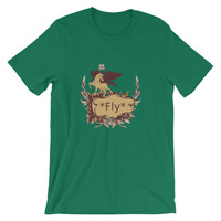 Pegasus design Short-Sleeve Unisex T-Shirt - Thumbnail 4