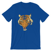 Tiger design Short-Sleeve Unisex T-Shirt - Thumbnail 5