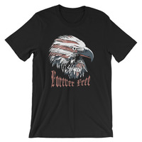 Patriotic eagle Short-Sleeve Unisex T-Shirt - Thumbnail 2