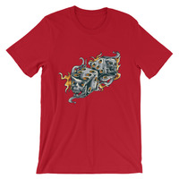 Rolling dices design Short-Sleeve Unisex T-Shirt - Thumbnail 7