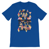 Apache helicopter design Short-Sleeve Unisex T-Shirt - Thumbnail 2