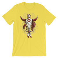 Bull design Short-Sleeve Unisex T-Shirt - Thumbnail 5