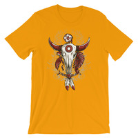 Bull design Short-Sleeve Unisex T-Shirt - Thumbnail 6