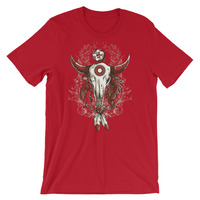 Bull design Short-Sleeve Unisex T-Shirt - Thumbnail 7