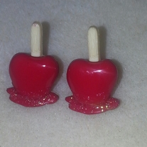 Candy Apple Earrings
