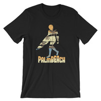 Palm beach design Short-Sleeve Unisex T-Shirt - Thumbnail 2