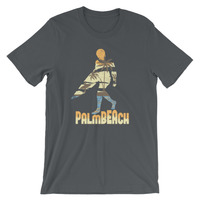 Palm beach design Short-Sleeve Unisex T-Shirt - Thumbnail 3
