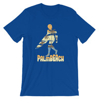 Palm beach design Short-Sleeve Unisex T-Shirt - Thumbnail 5