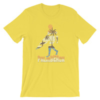 Palm beach design Short-Sleeve Unisex T-Shirt - Thumbnail 6