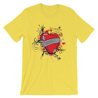 Bruised heart Short-Sleeve Unisex T-Shirt - Thumbnail 6