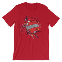 Bruised heart Short-Sleeve Unisex T-Shirt - Thumbnail 7