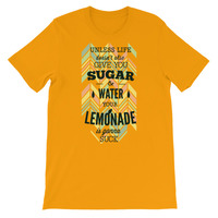 lemonade design Short-Sleeve Unisex T-Shirt - Thumbnail 6