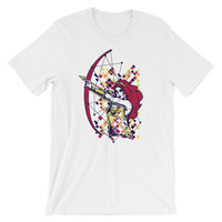 Lady archer design Short-Sleeve Unisex T-Shirt - Thumbnail 1