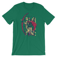 Lady archer design Short-Sleeve Unisex T-Shirt - Thumbnail 3