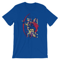 Lady archer design Short-Sleeve Unisex T-Shirt - Thumbnail 4