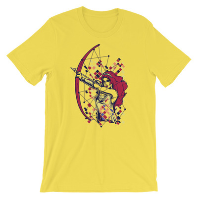 Lady archer design Short-Sleeve Unisex T-Shirt