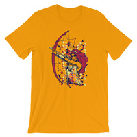 Lady archer design Short-Sleeve Unisex T-Shirt - Thumbnail 5