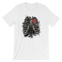 Protected heart Short-Sleeve Unisex T-Shirt - Thumbnail 2
