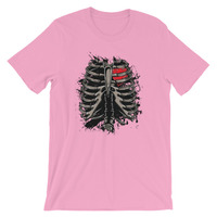 Protected heart Short-Sleeve Unisex T-Shirt - Thumbnail 8